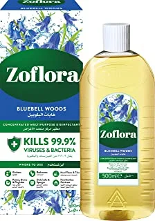 Zoflora, Multipurpose Concentrated Disinfectant, Bluebell Woods, 500Ml