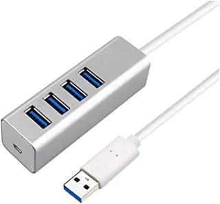 Cotop Preminum Aluminum Super Speed 4 Ports USB 3.0 Hub