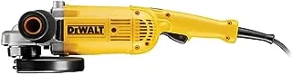 Dewalt 230mm 2200w large angle grinder with lock-on switch, yellow/black, dwe492-b5, 3 year warranty
