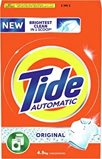 Tide Automatic Original Scent Detergent Powder - Front & Top Load 4.5 Kg, Pack Of 1