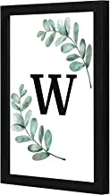 Lowha W Wall Art Wooden Frame Black Color 23X33Cm By Lowha