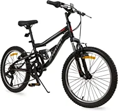 Spartan - 20 Inches Inch Mach 2.0 Boys Mtb, Assorted, Sp-3001, Mountain Bicycle Dual Suspension