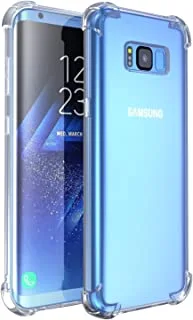 samsung S8 Plus Case, [Crystal Clear] Soft PC TPU Bumper Slim Protective Case Cover with Drop Protection for Samsung Galaxy S8 Plus 2017