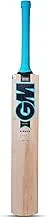 GM Neon Striker Kashmir Willow Cricket Bat with Cross weave Tape on the Face | Size-5 | Light Weight | Free Cover