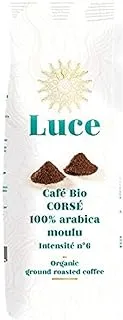 Luce عضوي 100٪ أرابيكا مطحون - قوي ، 250 جم