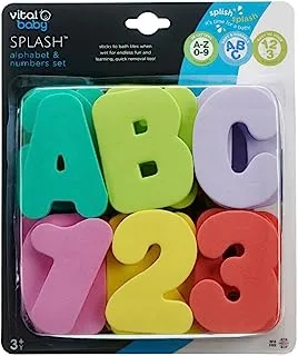 Vital Baby Splash Alphabet and Numbers Set