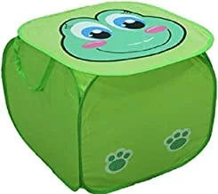 Kuber Industries Laundry Basket Cloth Hamper|Dirty Clothes Sorter For Bathroom|Foldable Laundry Bag With Handle|Multicolor|