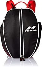 Nivia 5245 Ball Bag (Black/RED) | Polyester | Also Good For Gym, Soccer, Kabaddi and Other Sports