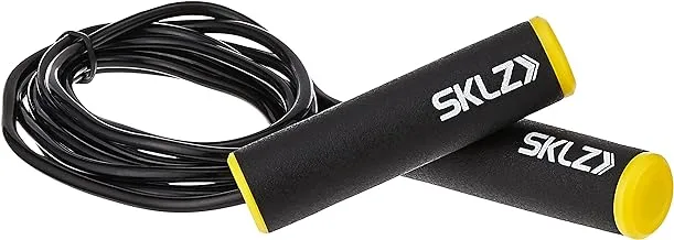 Sklz Jump Rope Skipping Rope With Padded Grips, Black