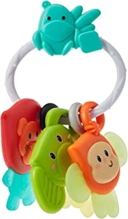 Infantino Safari Teething Pals|Baby Teething & Rattling Toy