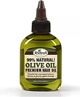 Difeel Olive Oil Premium Natural Hair Oil, 7.78Oz