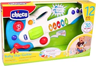 Chicco Baby Star Guitar Learning Toy [Blue And White]