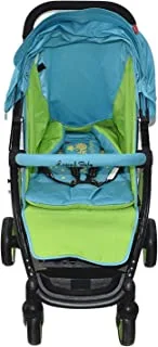 Alnwader Village Dgl-88625 Foldable Baby Stroller, Turquoise/Bright Green