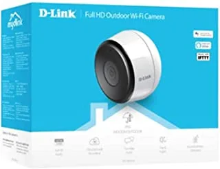 D-Link DCS 8600LH Full HD Outdoor Wi-Fi Camera Fixed - Black/White