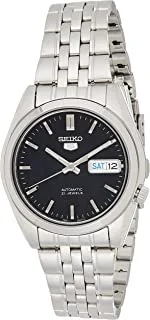 Seiko Men Analogue Quartz Watch With Stainless Steel Bracelet