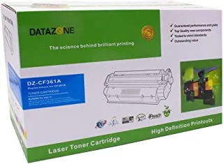Datazone CYAN laser Toner Compatible for printers M553n/553X/553dn/ M552dn/ M577dn/M577f/M577z CF361A (508A)