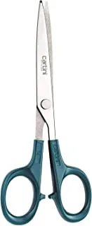 Godrej Cartini Stainless Steel Quick Cut Scissors for Home and Office, 16.5cm, Green