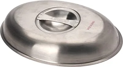 Sunnex Stainless Steel Oval Vegetable Dish Cover, Silver