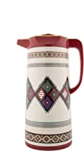 Al Saif Coffee And Tea Vacuum Flask Size: 1.3 Liter Color: Multicolor, K191591/13rd