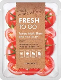 Tonymoly Fresh To Go Tomato Mask Sheet, 2-Piece, 20G