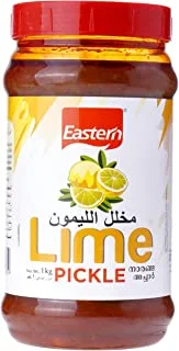 Eastern Lime Pickle 1 Kg - Pack Of 1, Brown