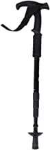 Discovery Adventures Premium Grade Adjustable Grasp Hiking Stick Trekking Pole By Hirmoz, black, 50-110cm, DF76210