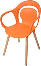 Home Dining Chair, Orange