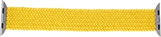 Green Braided Solo Loop Strap for Apple Watch 42/44mm - Yellow