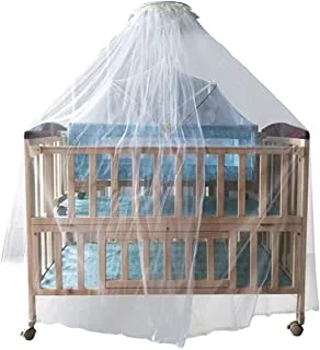 Babylove Wood Bed With Mosquito Net 27-22F
