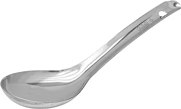 Raj Stainless Stell Float Spoon, Small, 14 cm, RFS001, Rice Serving Spoon, Curry Server