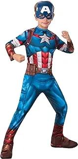 Rubies Official Marvel Avengers Captain America Classic Childs Costume, Kids Superhero Fancy Dress Medium