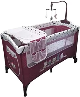 BABY LOVE PLAYPEN TWO LAYERS WITH TOYS 27-610P