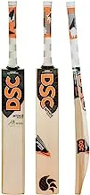 DSC Intense Xhale Grade 5 English Willow Cricket Bat (Size: Short Handle, Ball_ type : Leather Ball, Playing Style : All-Round), Multi color, 1500034