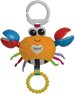 Lamaze Clackety Claude Clip On Pram And Pushchair Baby Toy Lc27577 Multi Color