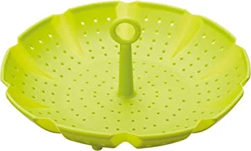 Healthy Eating 24Cm Universal Silicone Steaming Basket, Sleeved