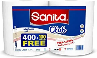 Sanita Club Maxi Roll 2 Roll 400+100M