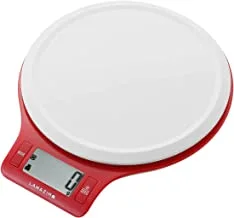 Lawazim Electronic Digital Kitchen Food Scale Red