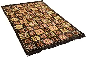 Area Rugs For Living Room Dining Room Bedroom Traditional Oriental Pattern Vintage Deisgn,Floral Pattern, Washable Rug Size 140 X 200Cm