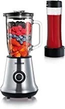 Severin Juice Blender With Small Mixer, Silver/Black