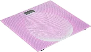 Olsenmark Digital Personal Scale - Tempered Glass Platform - 150Kg Capacity - LCD Display - Auto Zero Resetting & Auto Power Off - Low Power & Over-Load Indicator