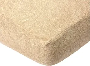 Krp Home Premium Laminated Terry Anti DUSt Mattress Protector To Help Protect Against Bugs, DUSt Mites, And Allergens | Size : 180X200 cm, Color: Beige