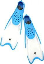 Hirmoz Fishtail (Long) Swimming Foot Fins, Professional Full Foot Pockets Fins With Mesh Bag, Sizes: M(38-39)：84Prs