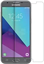 Galaxy J4 واقي شاشة زجاجي مقوى لهاتف Samsung Galaxy J4 9H صلابة 2.5D منحني