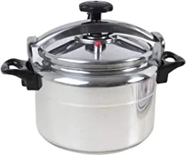 Trust Manual Pressure Cooker Aluminum , 28 Cm / 11 Liters , Silver , Pressure Pot , Fast Cooker , Arabic Cooker , Cooking Pot (ABY003)