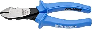 Unior 608700 - Heavy duty diagonal Cutting Nippers, premium plus carbon steel, Blue 180 mm Length, 28 Width, 20 Thickness 466/4G