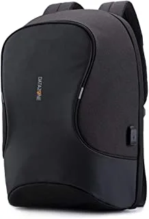 Datazone Unisex 15.6 Inches Laptop Backpack Bag, Gray/Black