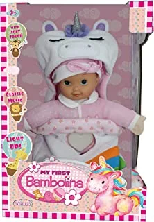 Bambolina Doll with sleeping bag and Light & Melody - For Ages 2+ Years Old
