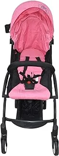 Mama Love Foldable Baby Stroller With Hand Bag, Dgl-340002, Pink - Pack of 1