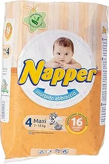 Napper Soft Hug Parmon Diapers for 7-18 kg Babies 16-Piece Pack