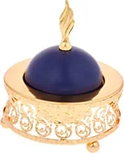Soleter Tamer Bowl With Cover | High Quality Steel | Strongly Recommended By Experts | Blue With Gold